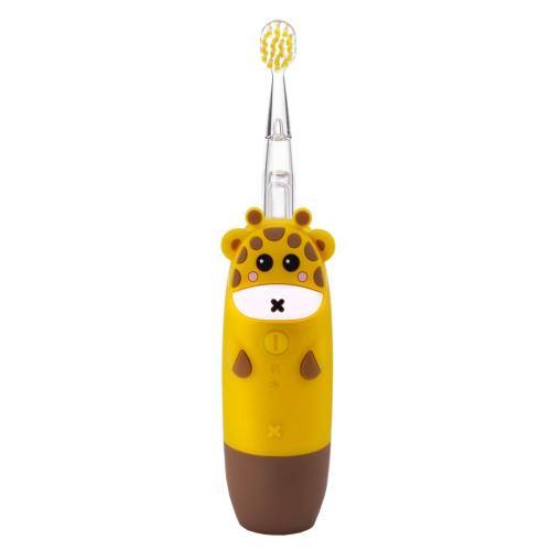 Ревилайн Детская электрическая звуковая зубная щетка RL 025 Baby 1+, желтая, 1 шт (Revyline, Электрические зубные щетки), фото-2