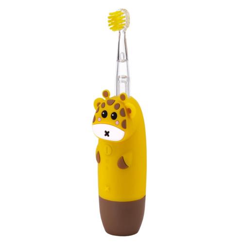 Ревилайн Детская электрическая звуковая зубная щетка RL 025 Baby 1+, желтая, 1 шт (Revyline, Электрические зубные щетки), фото-3