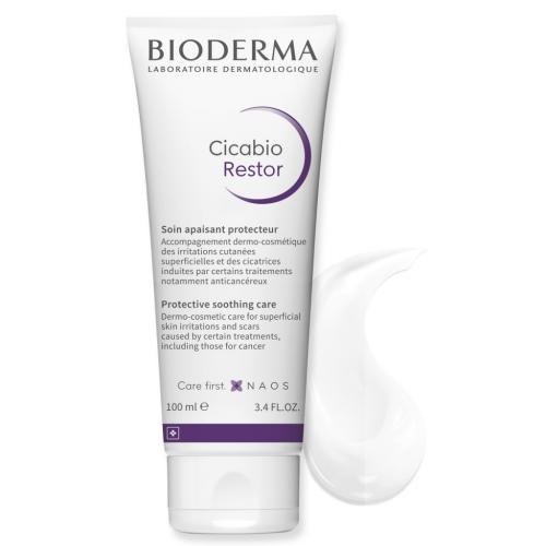 Биодерма Защитный успокаивающий уход Restor, 100 мл (Bioderma, Cicabio), фото-2