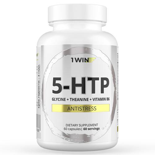 Комплекс 5-HTP с глицином, L-теанином и витаминами группы B, 60 капсул (Aminoacid)
