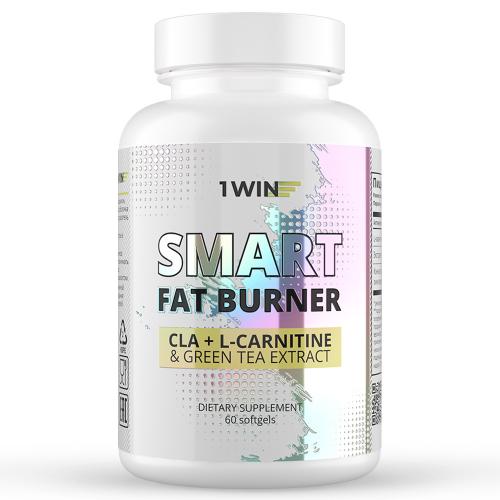 1Вин Комплекс для похудения Smart Fat Burner, 60 капсул (1Win, Aminoacid)