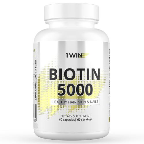 Комплекс «Биотин» 5000 мкг, 60 капсул (Vitamins & Minerals)