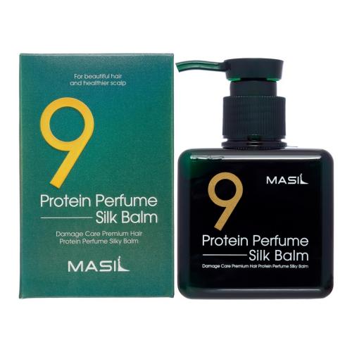 Масил Несмываемый протеиновый бальзам для поврежденных волос 9 Protein Perfume Silk Balm, 180 мл (Masil, )