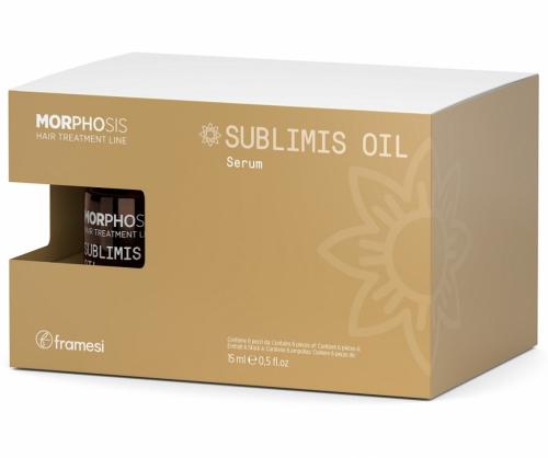 Фрамези Сыворотка на основе арганового масла Sublimis Oil Serum, 6 х 15 мл  (Framesi, Morphosis, Сияние и увлажнение)