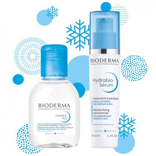 Биодерма Набор &quot;Очищение и уход за обезвоженной кожей&quot; (Bioderma, Hydrabio)