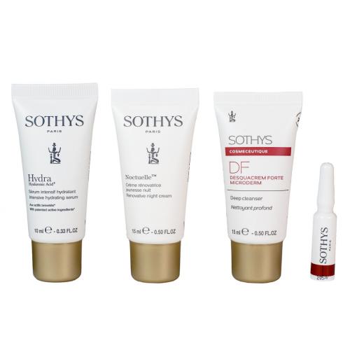 Сотис Париж Набор миниатюр &quot;Сияние&quot; Radiance Kit X-mas (Sothys Paris, Detox Energie), фото-2