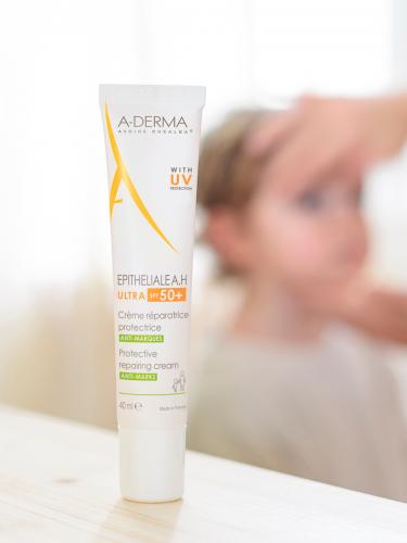 Адерма Защитный восстанавливающий крем Ultra SPF 50+, 40 мл (A-Derma, Epitheliale), фото-9