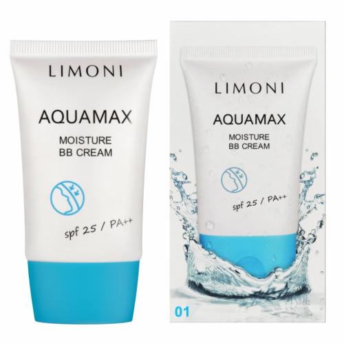 Увлажняющий ББ-крем для лица Moisture BB Cream SPF 25, 40 мл (Aquamax)