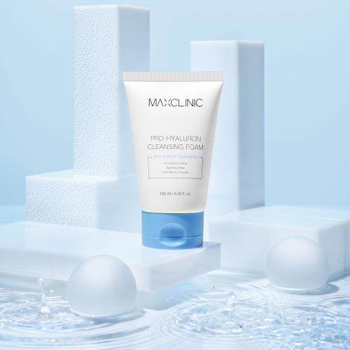 Макслиник Пенка для умывания с комплексом гиалуроновых кислот Pro Hyaluron Cleansing Foam, 120 мл (Maxclinic, Cleansing), фото-2