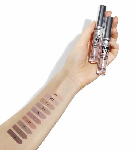 Люксвизаж Жидкие матовые тени для век Matt Tint Waterproof 12H, 3 г (Luxvisage, Глаза), фото-4