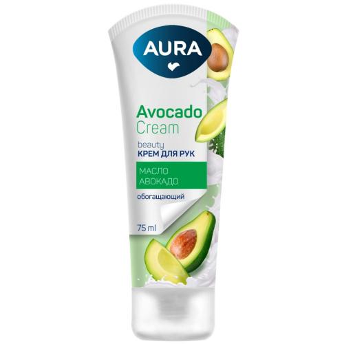 Аура Обогащающий крем с маслом авокадо для рук, 75 мл (Aura, Beauty)