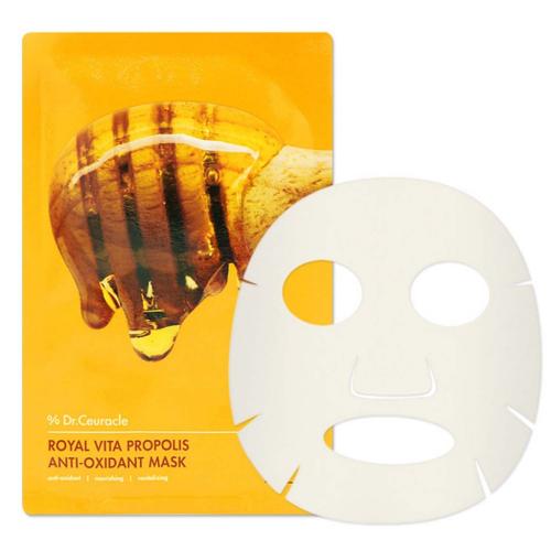 Доктор Сьюрикл Тканевая маска с прополисом Antioxidant Mask, 30 мл (Dr. Ceuracle, Royal Vita Propolis)