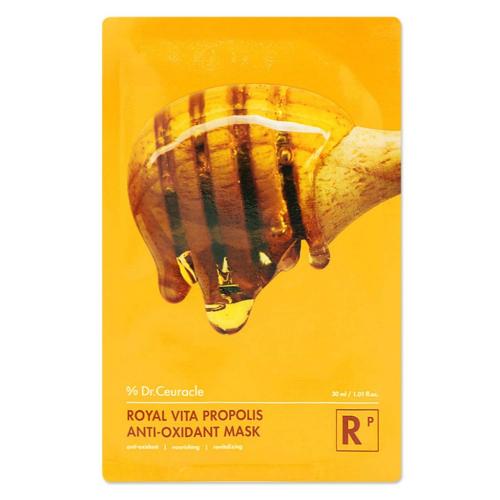 Доктор Сьюрикл Тканевая маска с прополисом Antioxidant Mask, 30 мл (Dr. Ceuracle, Royal Vita Propolis), фото-3
