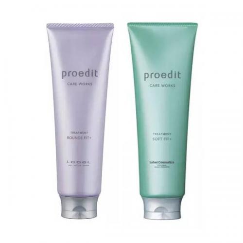 Лебел Набор Proedit Hair Plus (маска Soft Fit Plus 250 мл + маска Bounce Fit Plus 250 мл) (Lebel, Proedit Home)