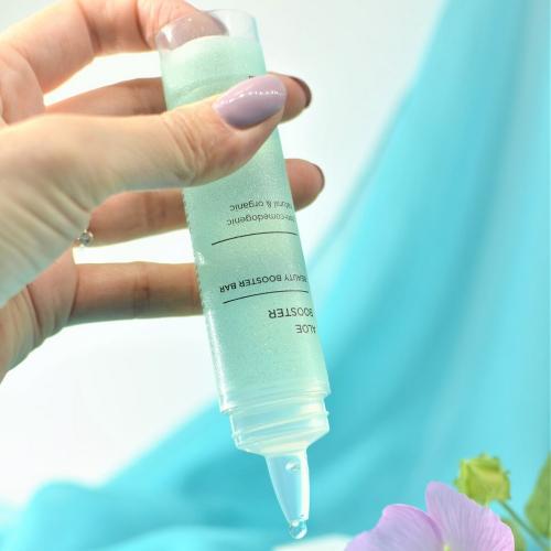 Бустер Бар Бустер-сыворотка с органическим алоэ и пантенолом Aloe Booster, 35 мл (Booster Bar, Booster & Cream), фото-2