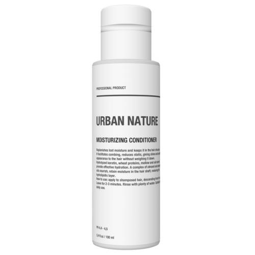 Урбан Натур Интенсивно увлажняющий кондиционер для сухих поврежденных волос, 100 мл (Urban Nature, Увлажнение)