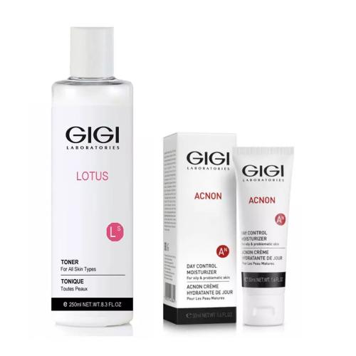 ДжиДжи Набор против акне (тоник 250 мл + крем 50 мл) (GiGi, Lotus Beauty)