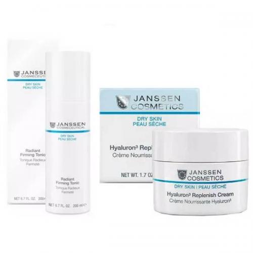 Янсен Косметикс Набор для базового ухода (крем 50 мл + тоник 200 мл) (Janssen Cosmetics, Dry Skin)
