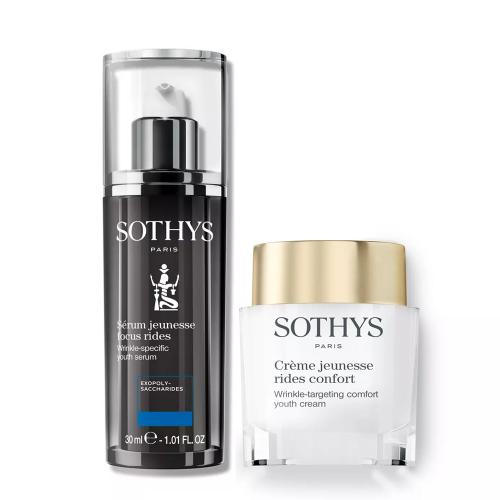 Сотис Париж Набор против морщин (крем 50 мл + сыворотка 30 мл) (Sothys Paris, Youth Anti-Age Creams)