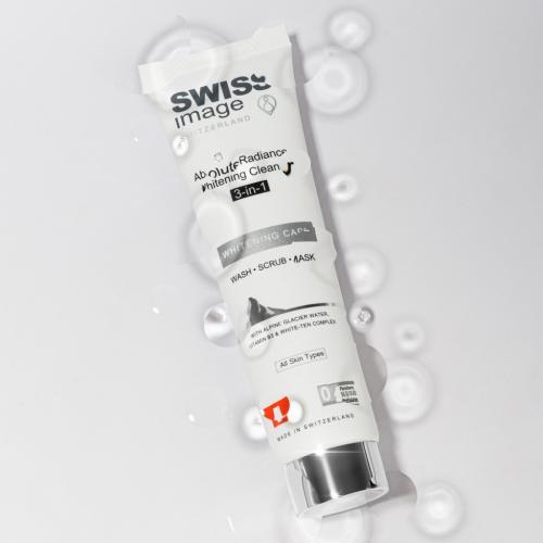 Свисс Имидж Отбеливающее очищающее средство Absolute Radiance Whitening Cleanser 3-в-1, 100 мл (Swiss Image, Осветляющий уход), фото-4