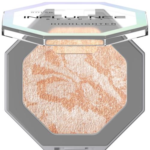 Инфлюенс Бьюти Хайлайтер Solar с сияющими частицами, золотой, 4,8 г  (Influence Beauty, Лицо), фото-3