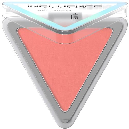 Инфлюенс Бьюти Компактные румяна Soft Skills, тон 03: розовый с сиянием, 3 г (Influence Beauty, Лицо)