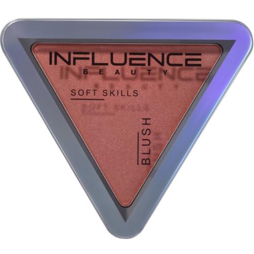 Инфлюенс Бьюти Компактные румяна Soft Skills, тон 03: розовый с сиянием, 3 г (Influence Beauty, Лицо)