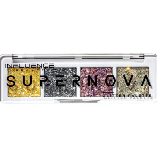 Инфлюенс Бьюти Палетка глиттеров Supernova, 1,6 г (Influence Beauty, Глаза), фото-3