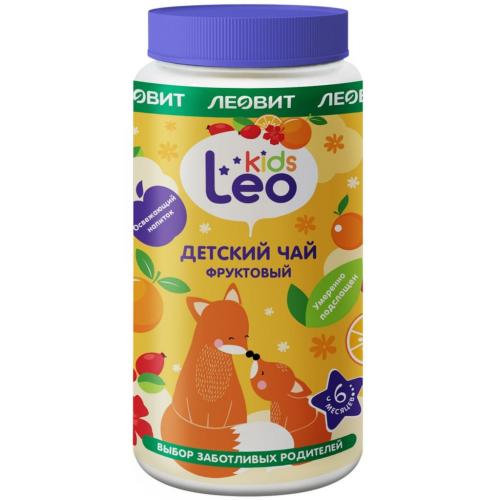Детский гранулированный фруктовый чай 6 мес+, 200 г (Леовит, Leo Kids)