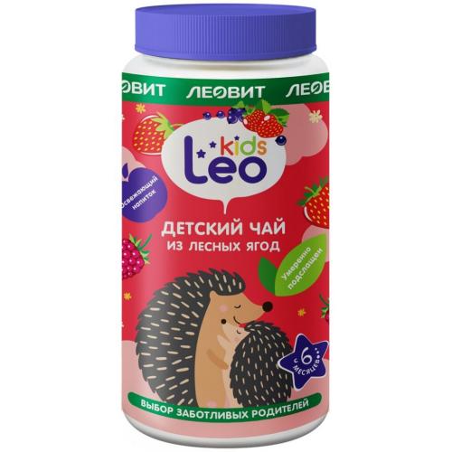 Детский гранулированный чай из лесных ягод 6 мес+, 200 г (Леовит, Leo Kids)