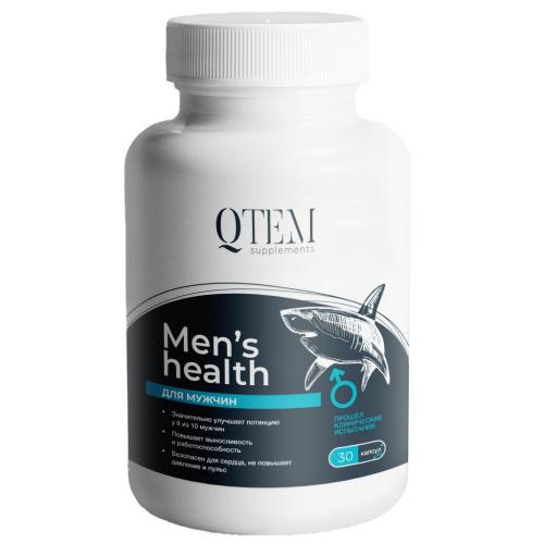 Кьютэм Мужской комплекс Men’s Health«Экстра сила», 30 капсул (Qtem, Supplement)