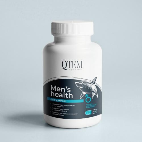 Кьютэм Мужской комплекс Men’s Health«Экстра сила», 30 капсул (Qtem, Supplement), фото-2