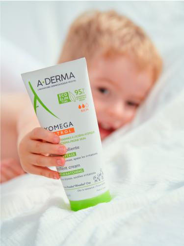 Адерма Смягчающий крем для лица и тела, 200 мл (A-Derma, Exomega Control), фото-8