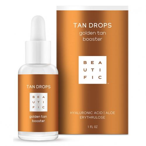 Бьютифик Капли-концентрат для лица Tan Drops с эффектом загара, 30 мл (Beautific, Face)