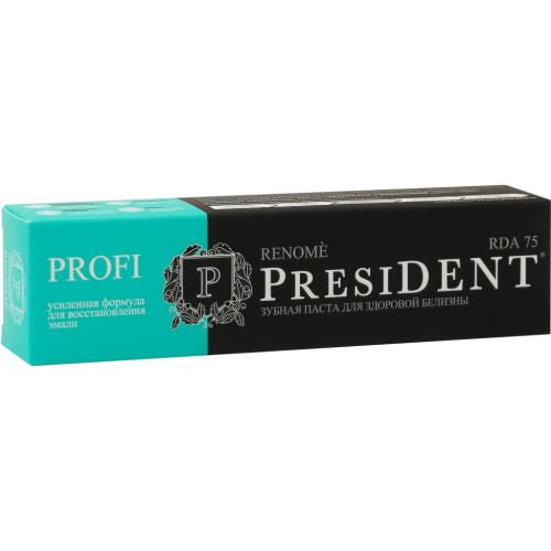 Президент Зубная паста для здоровой белизны RDA75, 50 мл (President, Renome), фото-2
