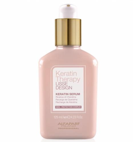 Алфапарф Милано Кератиновая сыворотка для волос Keratin Serum, 125 мл (Alfaparf Milano, Keratin Therapy Lisse Design)