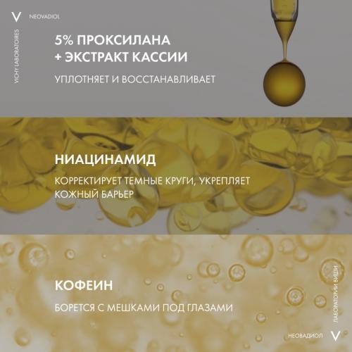Виши Антивозрастной крем для контура глаз и губ против менопаузального старения кожи, 15 мл (Vichy, Neovadiol), фото-8