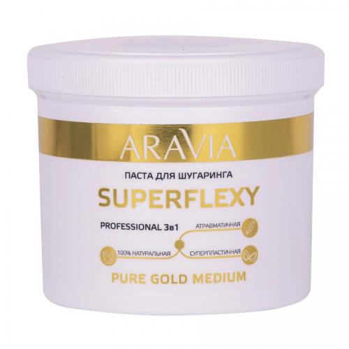 Аравия Профессионал Паста для шугаринга Superflexy Pure Gold, 750 г (Aravia Professional, Aravia Professional, Профессиональный шугаринг)