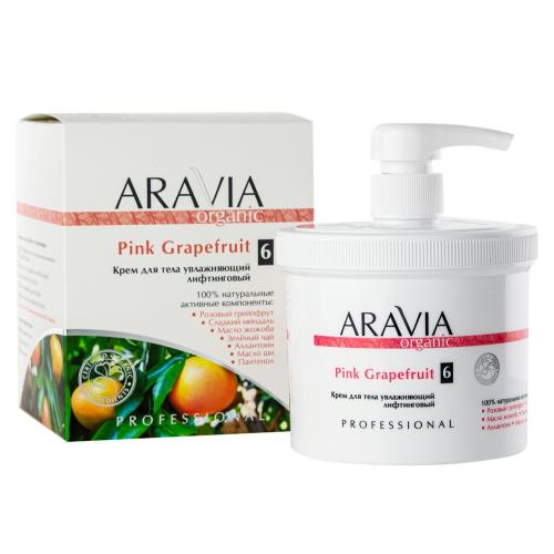 Аравия Профессионал Крем для тела увлажняющий лифтинговый Pink Grapefruit, 550 мл (Aravia Professional, Aravia Organic), фото-6