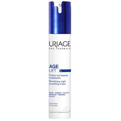 Урьяж Ночной разглаживающий восстанавливающий крем, 40 мл (Uriage, Age Lift)