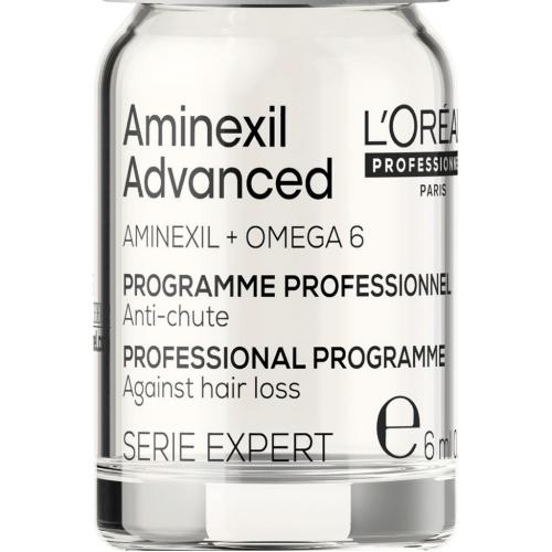 Лореаль Профессионель Программа Aminexil Advanced от выпадения волос, 10 ампул х 6 мл (L'Oreal Professionnel, Уход за волосами, Scalp Care), фото-4