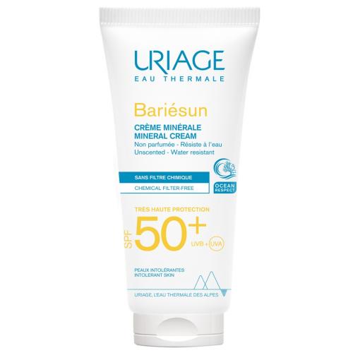 Урьяж Минеральный крем SPF 50+, 100 мл (Uriage, Bariesun)