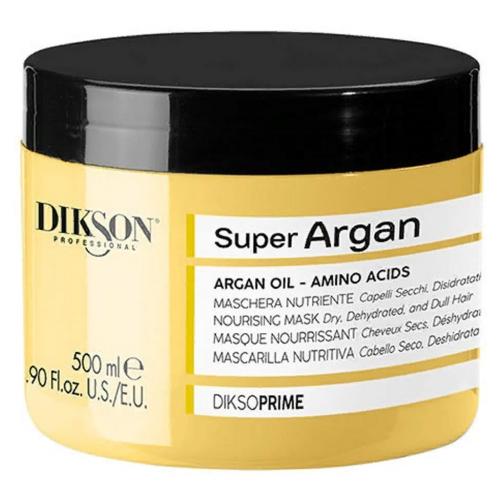 Диксон Питательная маска с маслами арганы и макадамии для сухих волос Nourishing Mask, 500 мл (Dikson, DiksoPrime, Super Argan)