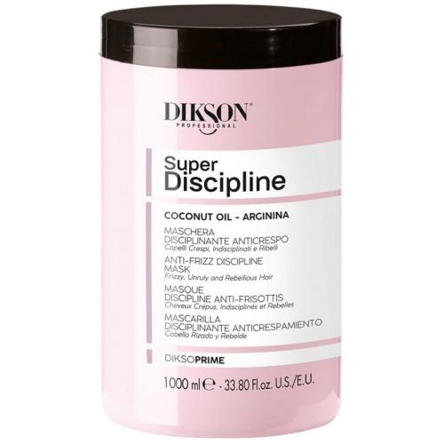 Диксон Маска с кокосовым маслом для пушистых волос Anti-frizz Discipline Mask, 1000 мл (Dikson, DiksoPrime, Super Discipline)