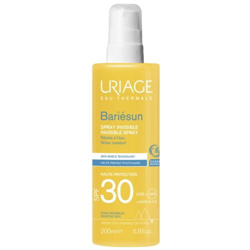 Урьяж Невидимый спрей Invisible Spray SPF 30+, 200 мл (Uriage, Bariesun)