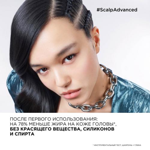 Лореаль Профессионель Шампунь Scalp Advanced для жирных волос, 500 мл (L'Oreal Professionnel, Уход за волосами, Scalp Care), фото-10