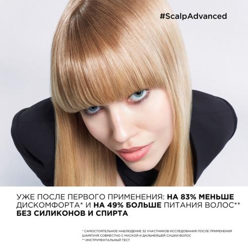 Лореаль Профессионель Шампунь Scalp Advanced регулирующий баланс чувствительной кожи головы, 500 мл (L'Oreal Professionnel, Уход за волосами, Scalp Care), фото-11