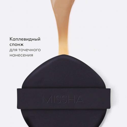 Миша Тональный кушон &quot;Бархатистое покрытие&quot; Stay Cover SPF40 PA++, 15 г (Missha, Foundation), фото-8