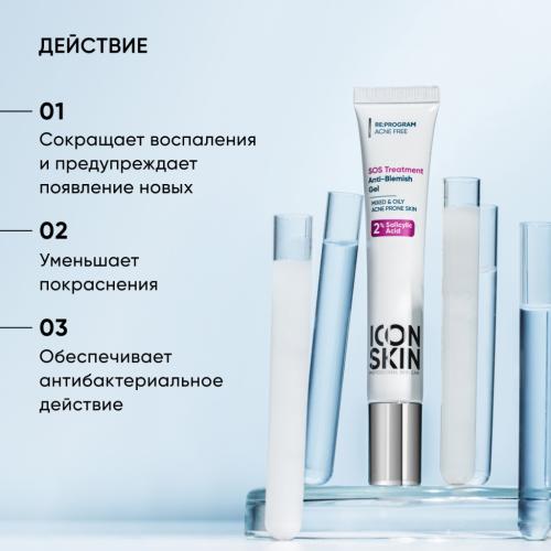 Айкон Скин Точечное SOS-средство от воспалений, 20 мл (Icon Skin, Re:Program), фото-3