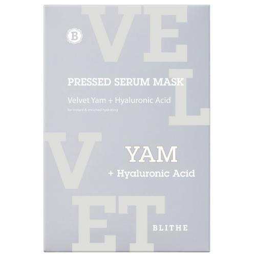 Блайт Тканевая маска увлажняющая «Бархатный ямс», 22 г (Blithe, Pressed Serum Mask), фото-4